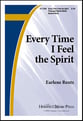 Every Time I Feel the Spirit Three-Part Mixed choral sheet music cover